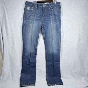 Cinch Grant Jeans Mens 38x36 (Fits 39x37) Med Wash Straight Leg Relaxed Fit